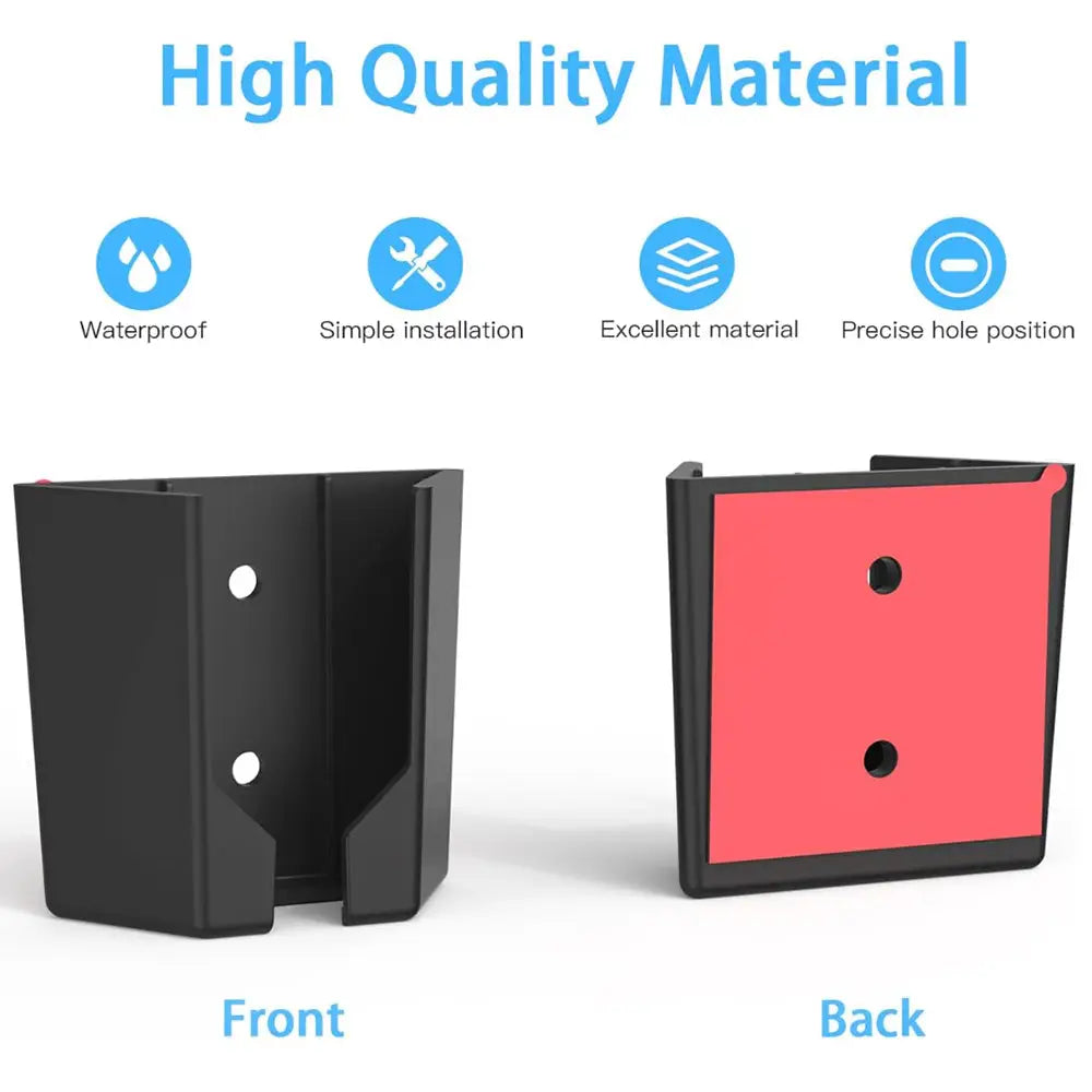 Wall Mount Holder for Starlink Gen 2 Ethernet Adapter - Durable ABS Bracket - Tesla Interior Accessories > Starlink