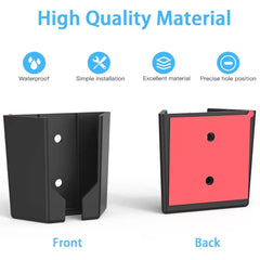 Wall Mount Holder for Starlink Gen 2 Ethernet Adapter - Durable ABS Bracket - Tesla Interior Accessories > Starlink