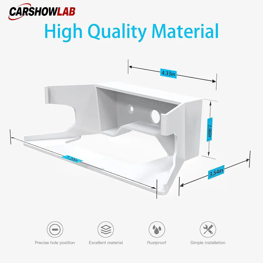 Wall Mount Holder for Starlink Gen 2 Router - Secure ABS Bracket Easy Install - Tesla Interior Accessories > Starlink