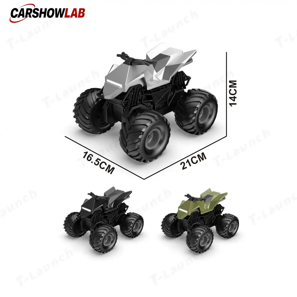 Waterproof Amphibious RC Truck - 4WD Cybertruck-Inspired Off-Road Toy Car - Tesla Exterior Accessories > Remote Car