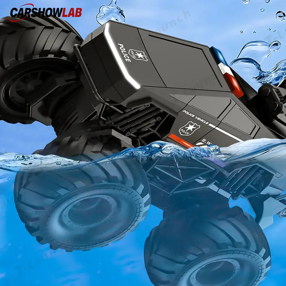 Waterproof Amphibious RC Truck - 4WD Cybertruck-Inspired Off-Road Toy Car - Tesla Exterior Accessories > Remote Car
