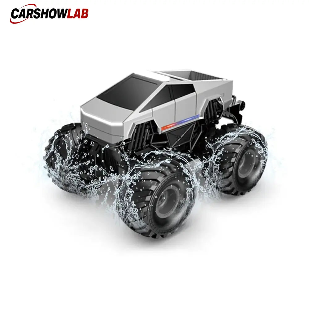 Waterproof Amphibious RC Truck - 4WD Cybertruck-Inspired Off-Road Toy Car - Tesla Exterior Accessories > Remote Car