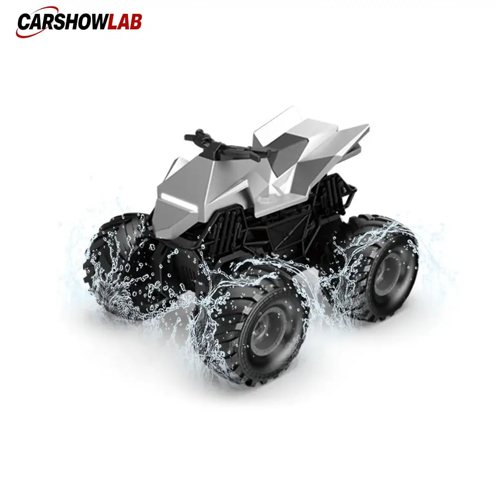 Waterproof Amphibious RC Truck - 4WD Cybertruck-Inspired Off-Road Toy Car - Tesla Exterior Accessories > Remote Car