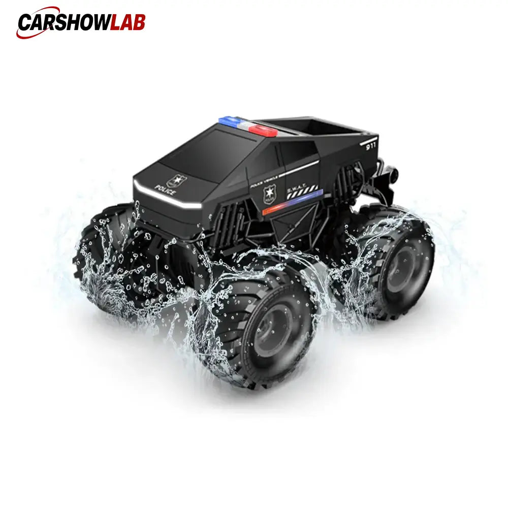 Waterproof Amphibious RC Truck - 4WD Cybertruck-Inspired Off-Road Toy Car - Tesla Exterior Accessories > Remote Car