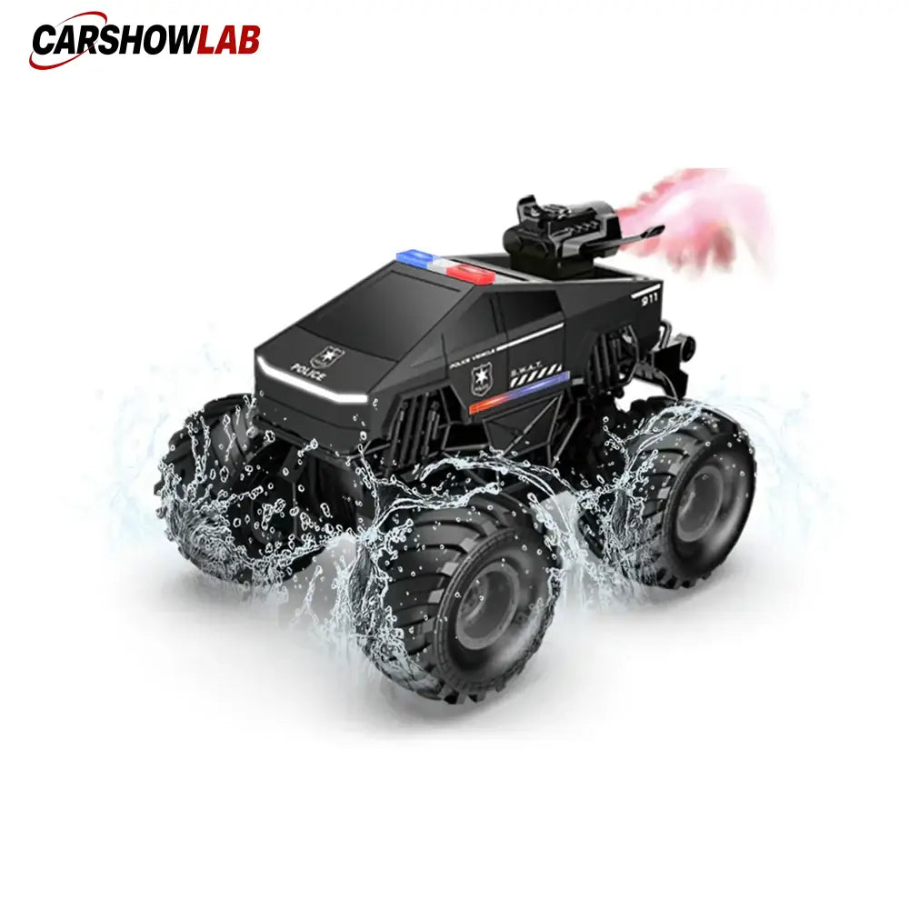 Waterproof Amphibious RC Truck - 4WD Cybertruck-Inspired Off-Road Toy Car - Tesla Exterior Accessories > Remote Car