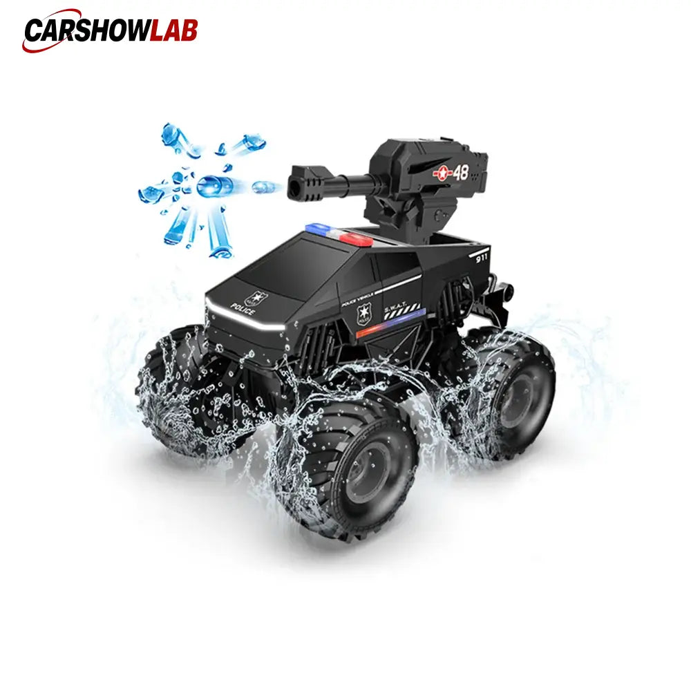 Waterproof Amphibious RC Truck - 4WD Cybertruck-Inspired Off-Road Toy Car - Tesla Exterior Accessories > Remote Car