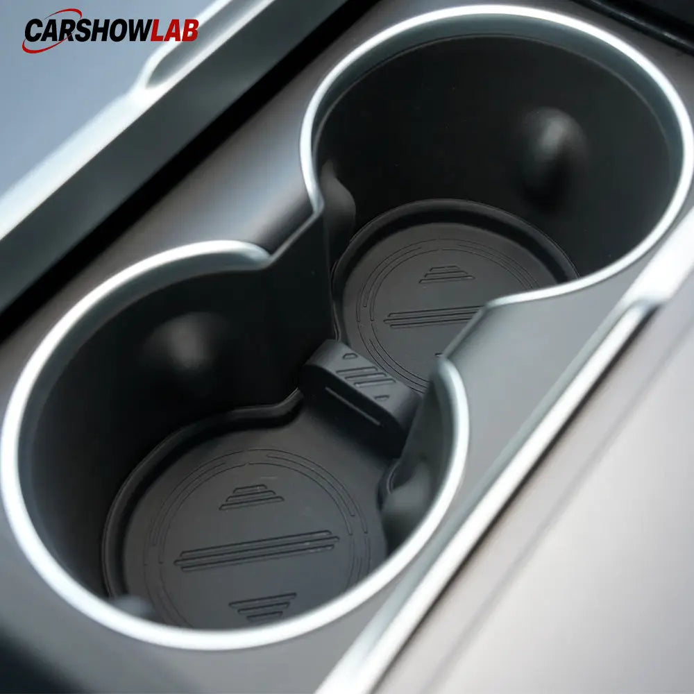 Waterproof Cup Holder Storage Box for 2024+ Tesla Model 3 Highland - Tesla Interior Accessories > Center Console > Cup