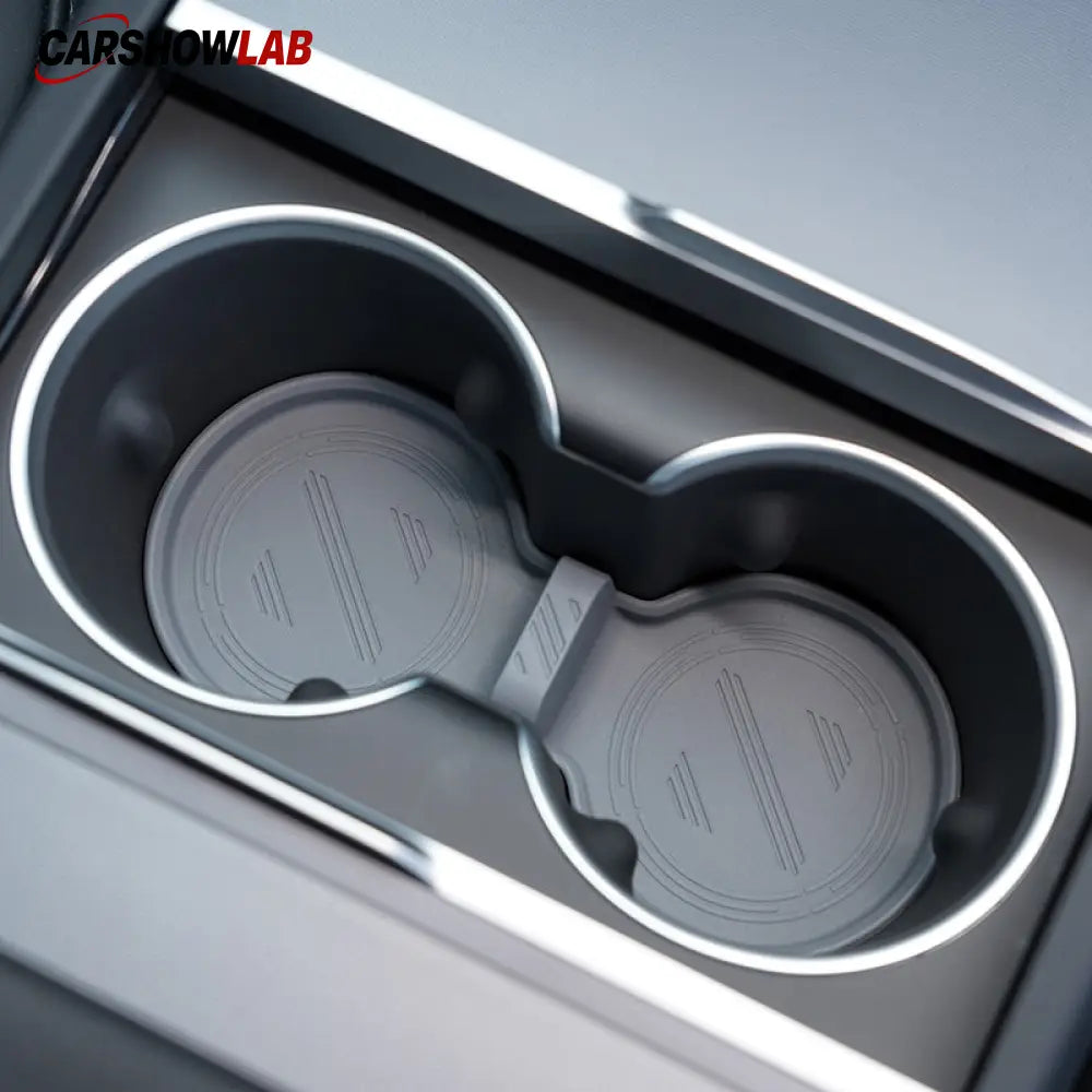 Waterproof Cup Holder Storage Box for 2024+ Tesla Model 3 Highland - Tesla Interior Accessories > Center Console > Cup