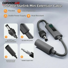 Waterproof Starlink Mini DC to DC Adapter - Power Monitor for RV & Marine Use - Tesla Exterior Accessories > Starlink